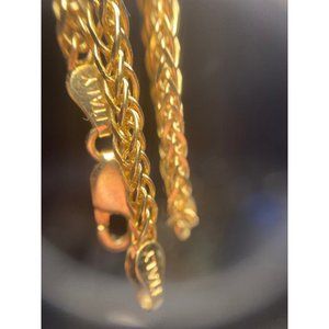 925 gold tone 7" Bracelet